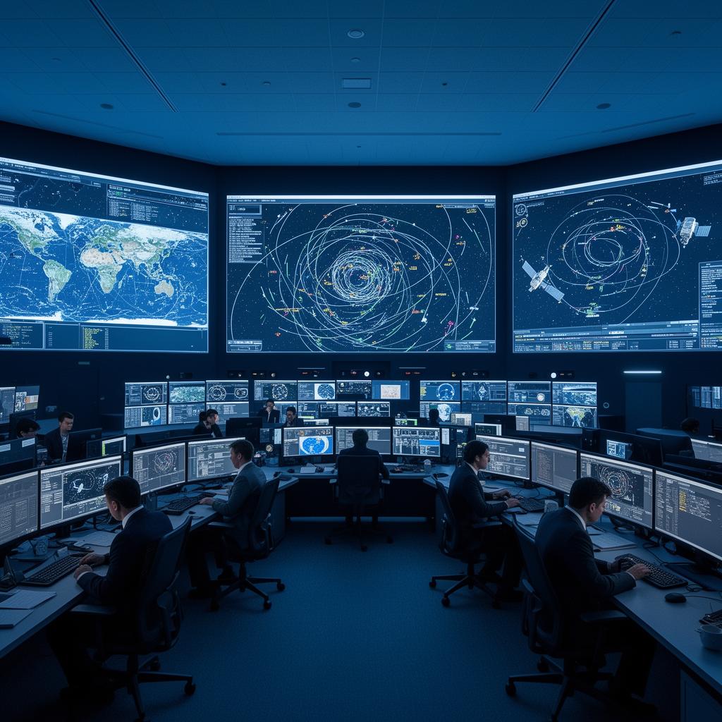 Digital twin of a spaceport combining satellite imagery, AI analysis and real-time launch operations