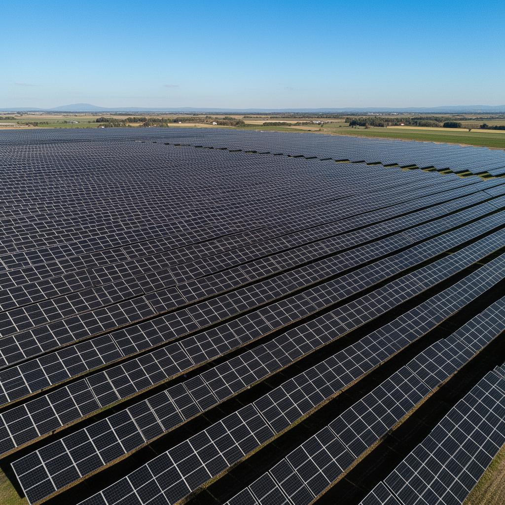Satellite mapping of solar irradiance with AI analysis for energy planning