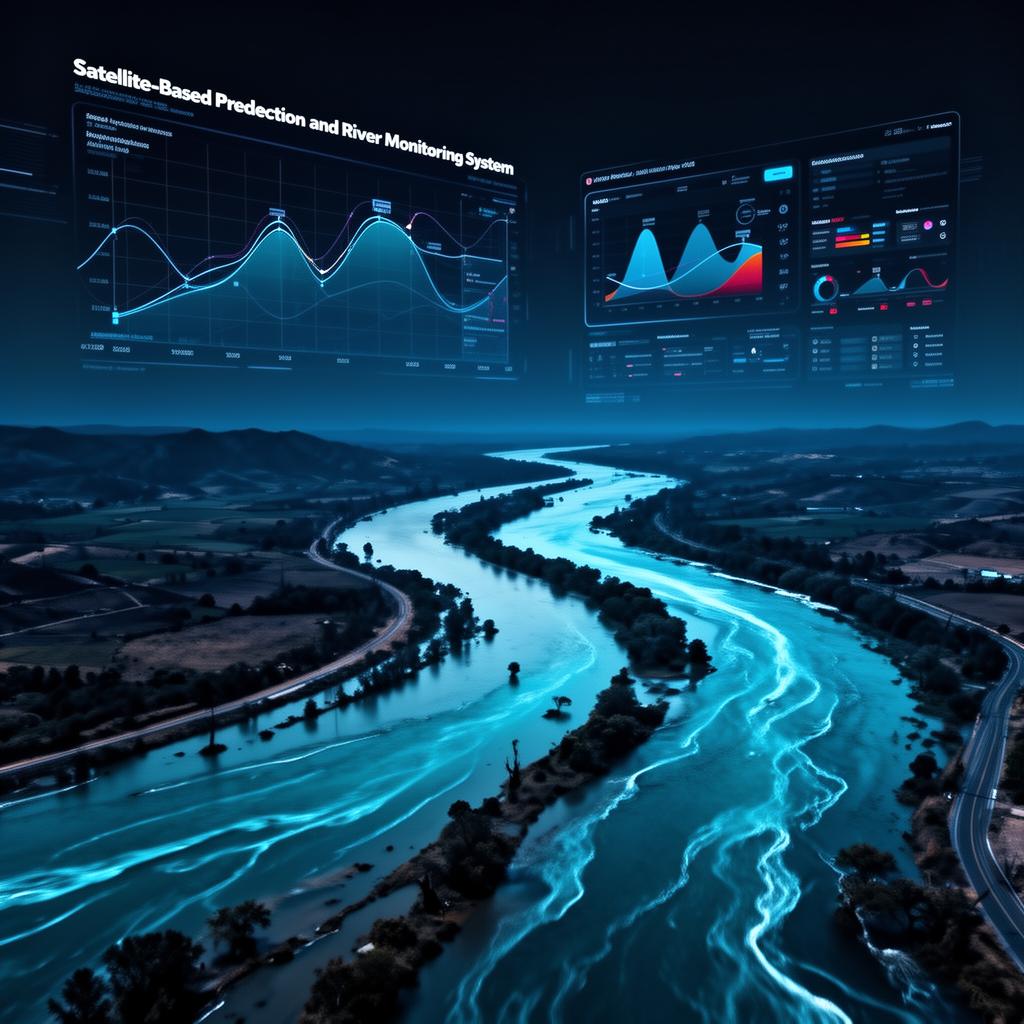 Système de prédiction des inondations par satellite avec analyse hydrologique avancée